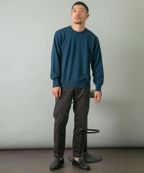 【セール】ウォッシャブルストレッチクルーネックニット（ニット/セーター）｜URBAN RESEARCH ROSSO MEN（アーバンリサーチロッソメン）