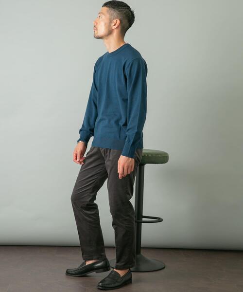 【セール】ウォッシャブルストレッチクルーネックニット（ニット/セーター）｜URBAN RESEARCH ROSSO MEN（アーバンリサーチロッソメン）