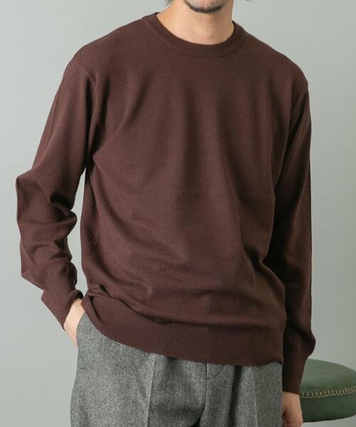 【セール】ウォッシャブルストレッチクルーネックニット（ニット/セーター）｜URBAN RESEARCH ROSSO MEN（アーバンリサーチロッソメン）