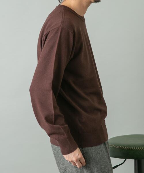 【セール】ウォッシャブルストレッチクルーネックニット（ニット/セーター）｜URBAN RESEARCH ROSSO MEN（アーバンリサーチロッソメン）