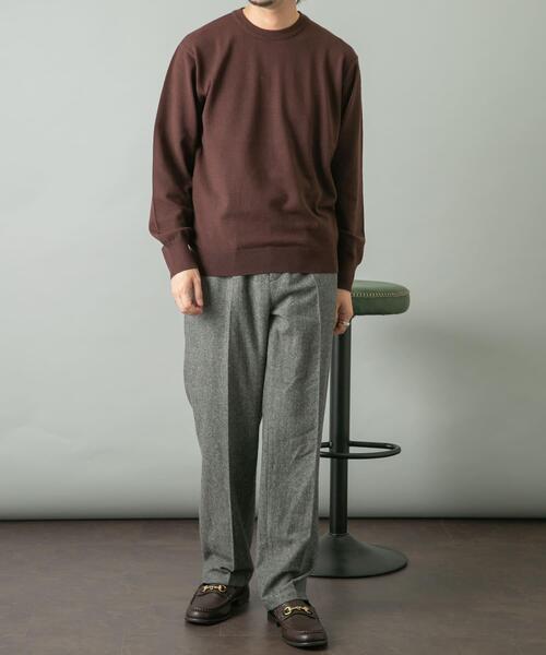 【セール】ウォッシャブルストレッチクルーネックニット（ニット/セーター）｜URBAN RESEARCH ROSSO MEN（アーバンリサーチロッソメン）