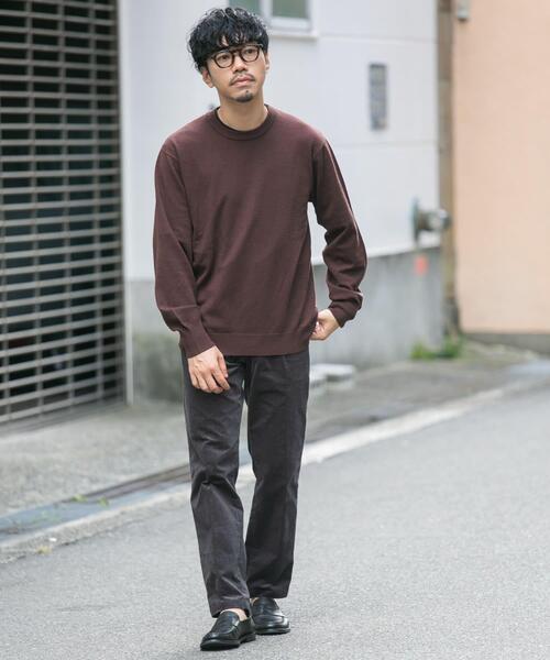 【セール】ウォッシャブルストレッチクルーネックニット（ニット/セーター）｜URBAN RESEARCH ROSSO MEN（アーバンリサーチロッソメン）