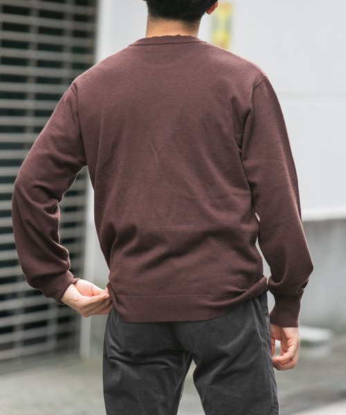 【セール】ウォッシャブルストレッチクルーネックニット（ニット/セーター）｜URBAN RESEARCH ROSSO MEN（アーバンリサーチロッソメン）