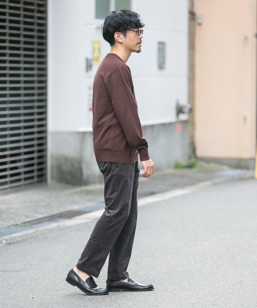 【セール】ウォッシャブルストレッチクルーネックニット（ニット/セーター）｜URBAN RESEARCH ROSSO MEN（アーバンリサーチロッソメン）