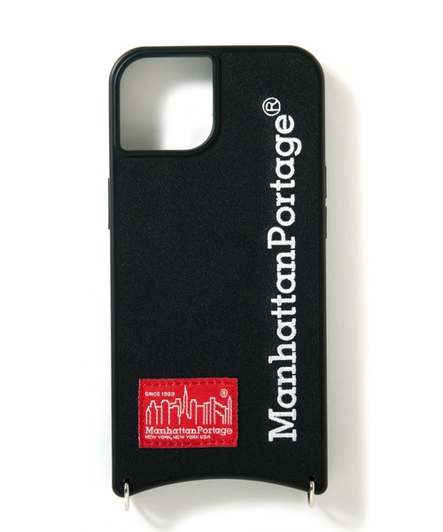 【Manhattan Portage】Manhattan Portage PU LEATHER Sling Case LOGO/SKYLINE iPhone13 14 兼用（スマホケース/カバー）｜Manhattan Portage（マンハッタンポーテージ）