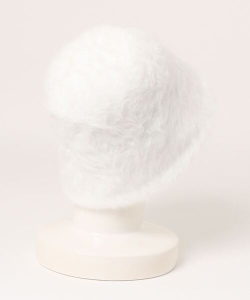 one wayザッカ（ワンウェイザッカ）の「シャギーチューリップハット（ハット・レディース・ブラック/ホワイト/ブラウン・FREE）」の4枚目の写真