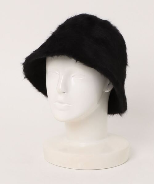 one wayザッカ（ワンウェイザッカ）の「シャギーチューリップハット（ハット・レディース・ブラック/ホワイト/ブラウン・FREE）」の12枚目の写真