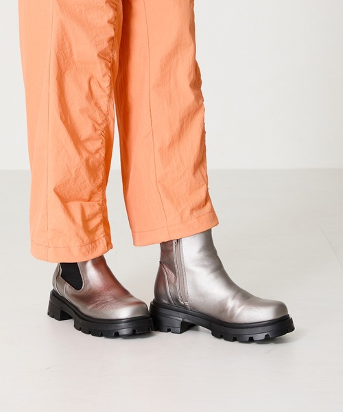 セール】タンクソールサイドゴアショートブーツ 41414（ブーツ