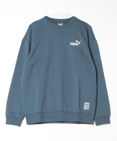 PUMA(プーマ)の「プーマ PUMA YOS スウェットクルー_(スウェット・メンズ・ブラック/グレイッシュブルー/ブラウン・S/M/L/LL/3L)」の3枚目の写真