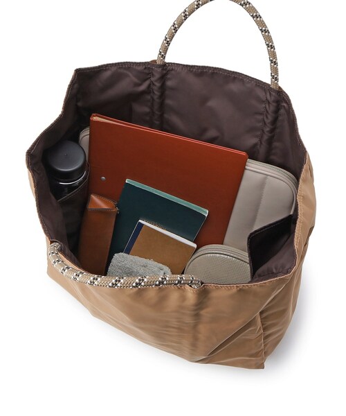 NOMADIS(ノマディス)の「◆NOMADIS(ノマディス)SAC2 ビッグトートバッグ(トートバッグ・レディース・ベージュ/ワインレッド・00)」の20枚目の写真