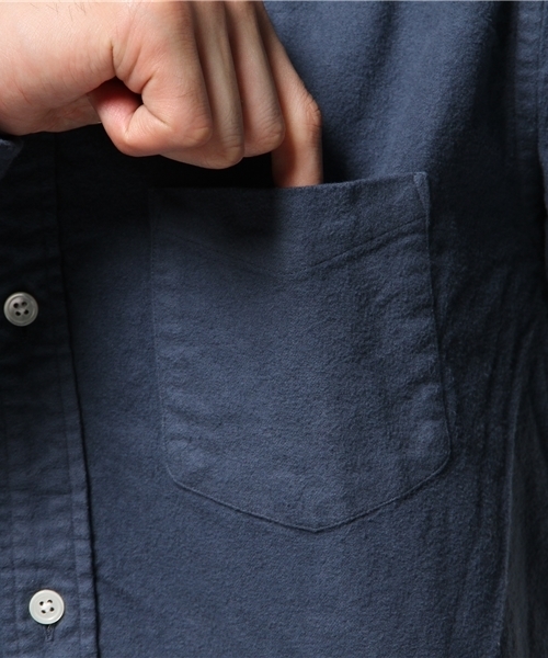 JOURNAL STANDARD（ジャーナルスタンダード）の「起毛ネルシャツ#（シャツ/ブラウス・メンズ・ホワイト/レッド/ネイビー/サファリグリーン・LARGE/MEDIUM）」の15枚目の写真