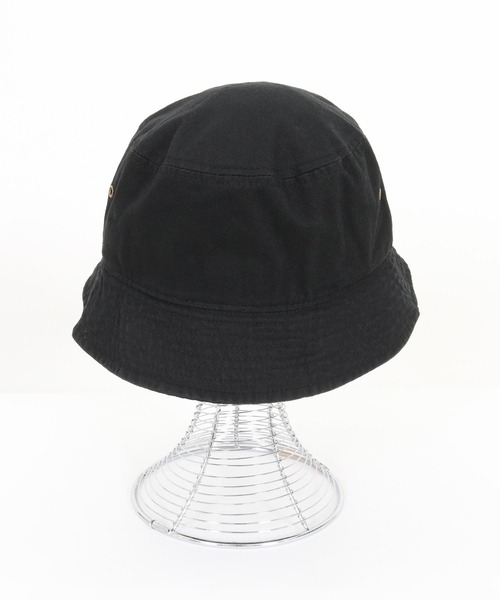 mko12338-Barcode Embroidery Bucket Hat バケットハット