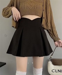 Dream garden | ボックスタックハイウエストフレアミニスカート(スカート)