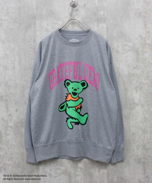 GRATEFUL DEAD グレイトフルデッド 綿タッチ ミニ裏毛 スウェット