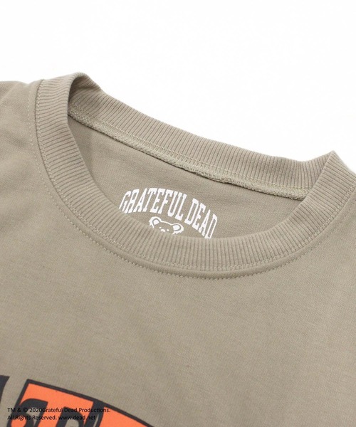 Grateful Dead(グレイトフルデッド)の「GRATEFUL DEAD グレイトフルデッド 綿タッチ ミニ裏毛 スウェット(スウェット・メンズ・ネイビー/オートミール/ベージュ/チャコール/杢グレー/オフホワイト/グリーン/ブラック・XL/L/M)」の18枚目の写真