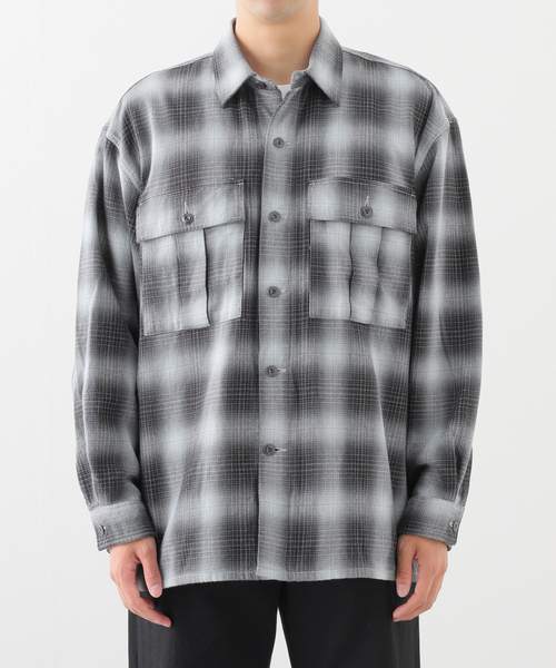 Journal Standard stead 10XL ミリタリーシャツ JOURNAL STANDARD J.S HOMESTEAD（ジャーナルスタンダードホーム