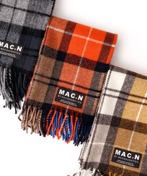 NOLLEY’S | 【MAC.N/マックエヌ】Lambswool Scarf Check 30(マフラー)