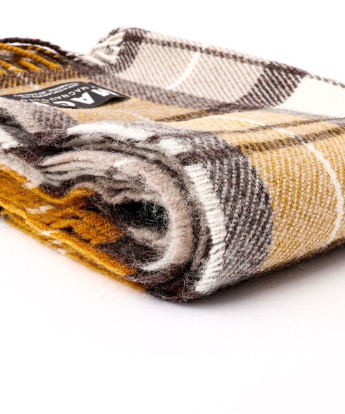 NOLLEY’S（ノーリーズ）の「【MAC.N/マックエヌ】Lambswool Scarf Check 30（マフラー・メンズ・ブルー系その他6/グレー系その他/イエロー系その他/オレンジ系その他/レッド系その他・FREE）」の12枚目の写真