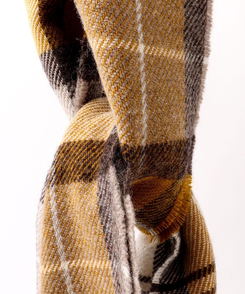 NOLLEY’S（ノーリーズ）の「【MAC.N/マックエヌ】Lambswool Scarf Check 30（マフラー・メンズ・ブルー系その他6/グレー系その他/イエロー系その他/オレンジ系その他/レッド系その他・FREE）」の17枚目の写真