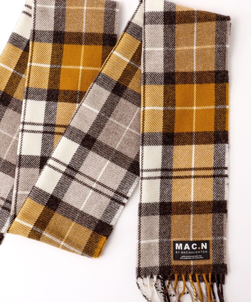 NOLLEY’S（ノーリーズ）の「【MAC.N/マックエヌ】Lambswool Scarf Check 30（マフラー・メンズ・ブルー系その他6/グレー系その他/イエロー系その他/オレンジ系その他/レッド系その他・FREE）」の20枚目の写真