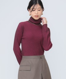 B:MING by BEAMS | 配色リブ ニット トップス(ニット/セーター)