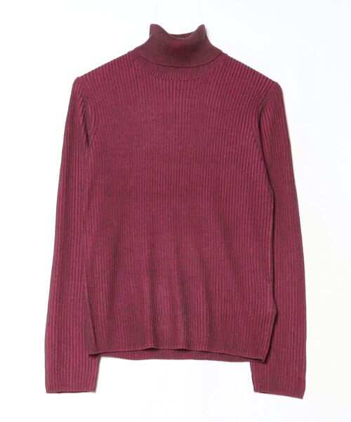 B:MING by BEAMS（ビーミングバイビームス）の「配色リブ ニット トップス（ニット/セーター・レディース・ピンク/オレンジ/ブルー・ONE SIZE）」の14枚目の写真