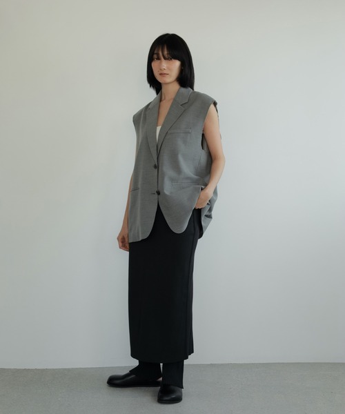 セール】Cutoff Over Vest（その他アウター）｜anuke