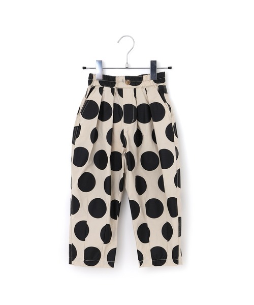 MAKE YOUR DAY(メイクユアデイ)の「ドットと無地のバルーンパンツ■80~140cm(その他パンツ・キッズ・ベージュ/イエロー/オリーブ・80/90/100/110/120/130/140)」の8枚目の写真