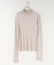 LOWRYS FARM | セミシアーハイネックLS 150374(Tシャツ/カットソー)