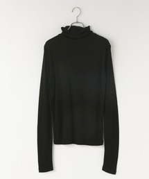 LOWRYS FARM | セミシアーハイネックLS 150374(Tシャツ/カットソー)