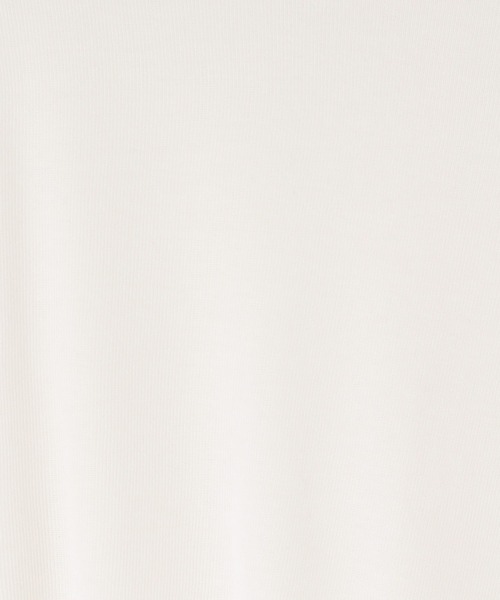 LOWRYS FARM（ローリーズファーム）の「セミシアーハイネックLS 150374（Tシャツ/カットソー・レディース・ベージュ/ブラック/オフホワイト・FREE）」の5枚目の写真