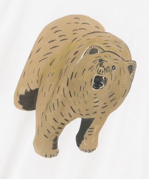 BEAMS JAPAN（ビームス　ジャパン）の「木彫り熊 イラスト Tシャツ（Tシャツ/カットソー・レディース・その他5/その他3/その他/その他7/その他4/その他2/その他1/その他6・LARGE/SMALL/X-LARGE/MEDIUM）」の14枚目の写真
