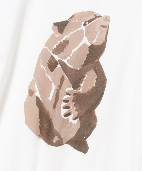 BEAMS JAPAN（ビームス　ジャパン）の「木彫り熊 イラスト Tシャツ（Tシャツ/カットソー・レディース・その他5/その他3/その他/その他7/その他4/その他2/その他1/その他6・LARGE/SMALL/X-LARGE/MEDIUM）」の18枚目の写真