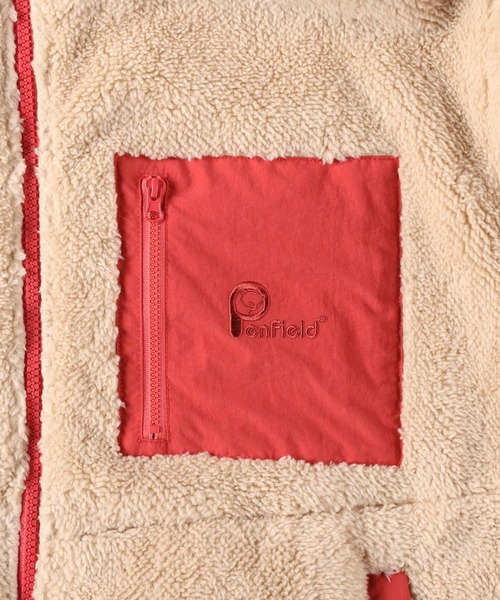 Right-on（ライトオン）の「【PENFIELD】ボアフリースジャケット（その他アウター・レディース・ブラウン/オフホワイト/ベージュ・M/XL/L）」の12枚目の写真