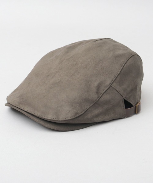 Ruben（ルーベン）の「フェイクスエード ハンチング（ハンチング/ベレー帽・メンズ・ブラック/グレー・FREE）」の11枚目の写真