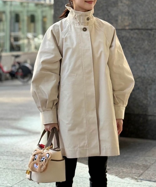 Emma Taylor ミドルフレアトレンチコート ミドルフレアステンカラーコート Emma Taylor│STYLEDOOR