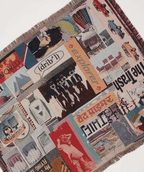 ラグ・カーペット F-LAGSTUF-F RUG(xblur) F-LAGSTUF-F/フラグスタフ】x blur RUG - 「PLACE/プレイス