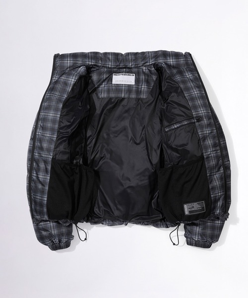 sculptorクロップド ブラック ダウンジャケット SCULPTOR