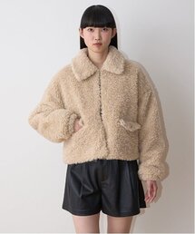 Mi-je（ミジェ）の「プードルフェイクファーコート【韓国ファッション】（ブルゾン）」