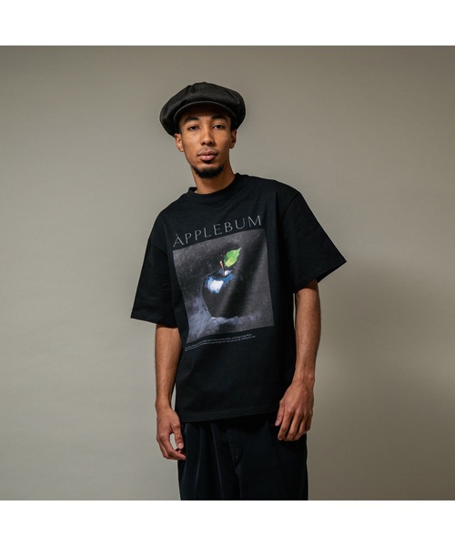 APPLEBUM(アップルバム)の「"Black Apple" T-shirt(Tシャツ/カットソー・メンズ・ブラック/ホワイト・XX-LARGE/X-LARGE/LARGE/MEDIUM/SMALL)」の2枚目の写真