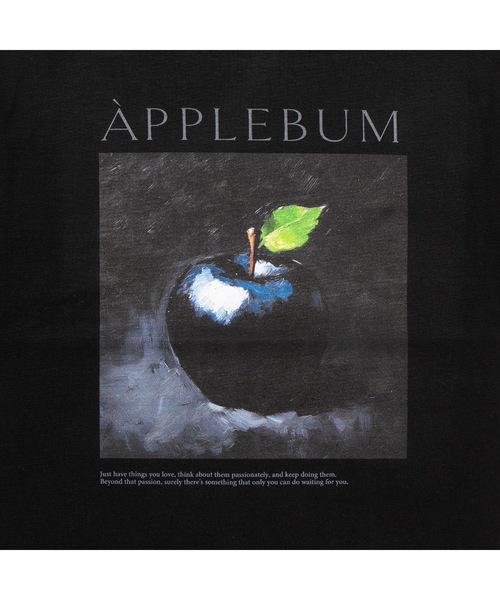 APPLEBUM(アップルバム)の「"Black Apple" T-shirt(Tシャツ/カットソー・メンズ・ブラック/ホワイト・XX-LARGE/X-LARGE/LARGE/MEDIUM/SMALL)」の10枚目の写真