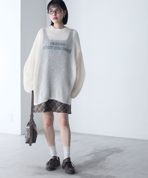 【thisisneverthat】★1+1・男女兼用★アーチロゴニットフーディ Knits – thisisneverthat® JP