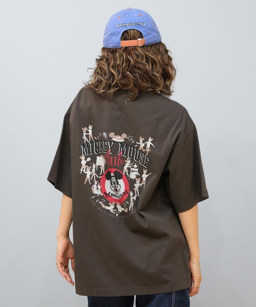 DISCUS ATHLETIC(ディスカス アスレチック)の「DISCUS ATHLETIC/ディスカスアスレチック × Disney ディズニー コラボ 半袖 Tシャツ ミッキーマウス 5287-5976(Tシャツ/カットソー・レディース・ブラック系その他/ホワイト系その他2/ブラック系その他3/ベージュ系その他3/ブラック系その他2/ホワイト系その他/ベージュ系その他/ベージュ系その他2/ホワイト系その他3・M)」の5枚目の写真