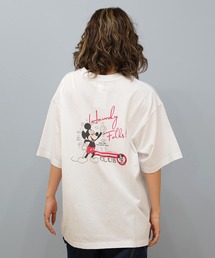 DISCUS ATHLETIC/ディスカスアスレチック × Disney ディズニー コラボ 半袖 Tシャツ ミッキーマウス 5287-5976