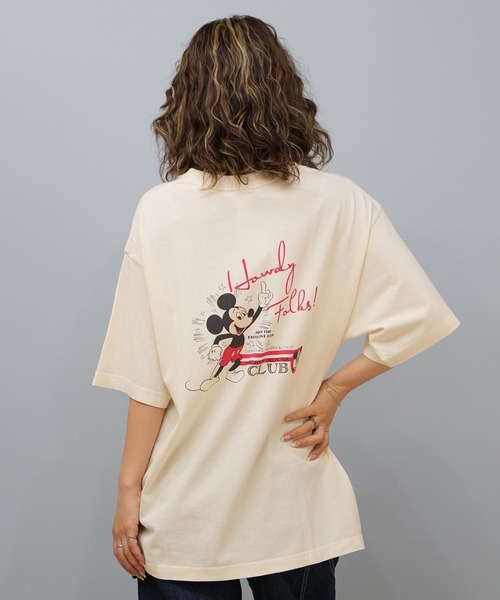 DISCUS ATHLETIC(ディスカス アスレチック)の「DISCUS ATHLETIC/ディスカスアスレチック × Disney ディズニー コラボ 半袖 Tシャツ ミッキーマウス 5287-5976(Tシャツ/カットソー・レディース・ブラック系その他/ホワイト系その他2/ブラック系その他3/ベージュ系その他3/ブラック系その他2/ホワイト系その他/ベージュ系その他/ベージュ系その他2/ホワイト系その他3・M)」の8枚目の写真