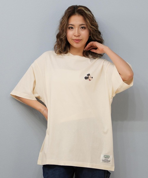 DISCUS ATHLETIC(ディスカス アスレチック)の「DISCUS ATHLETIC/ディスカスアスレチック × Disney ディズニー コラボ 半袖 Tシャツ ミッキーマウス 5287-5976(Tシャツ/カットソー・レディース・ブラック系その他/ホワイト系その他2/ブラック系その他3/ベージュ系その他3/ブラック系その他2/ホワイト系その他/ベージュ系その他/ベージュ系その他2/ホワイト系その他3・M)」の19枚目の写真