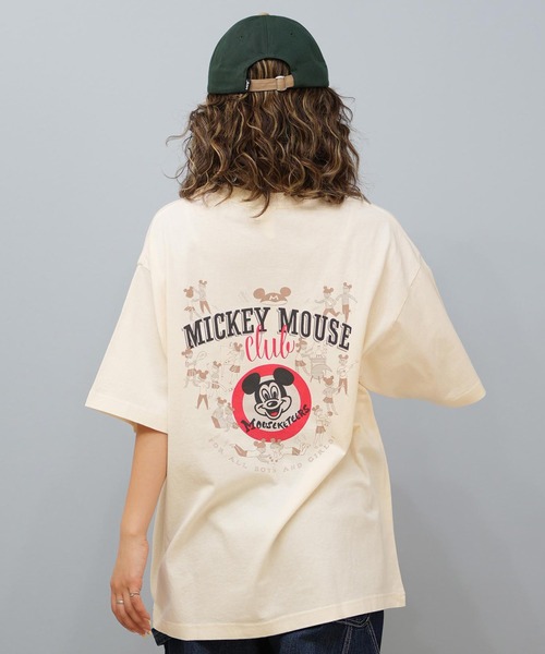 DISCUS ATHLETIC(ディスカス アスレチック)の「DISCUS ATHLETIC/ディスカスアスレチック × Disney ディズニー コラボ 半袖 Tシャツ ミッキーマウス 5287-5976(Tシャツ/カットソー・レディース・ブラック系その他/ホワイト系その他2/ブラック系その他3/ベージュ系その他3/ブラック系その他2/ホワイト系その他/ベージュ系その他/ベージュ系その他2/ホワイト系その他3・M)」の22枚目の写真