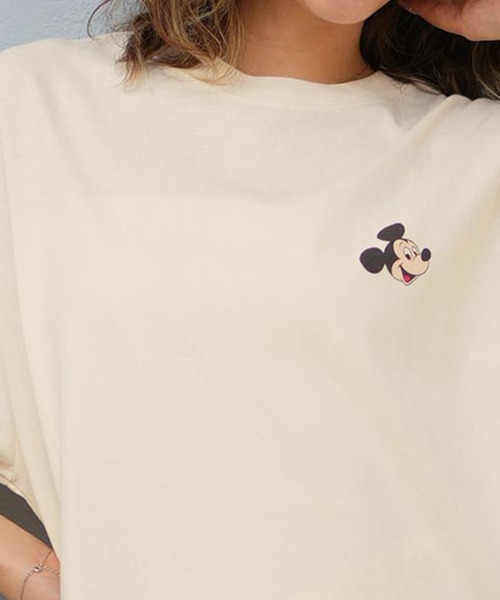 DISCUS ATHLETIC(ディスカス アスレチック)の「DISCUS ATHLETIC/ディスカスアスレチック × Disney ディズニー コラボ 半袖 Tシャツ ミッキーマウス 5287-5976(Tシャツ/カットソー・レディース・ブラック系その他/ホワイト系その他2/ブラック系その他3/ベージュ系その他3/ブラック系その他2/ホワイト系その他/ベージュ系その他/ベージュ系その他2/ホワイト系その他3・M)」の15枚目の写真