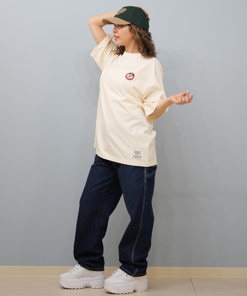 DISCUS ATHLETIC(ディスカス アスレチック)の「DISCUS ATHLETIC/ディスカスアスレチック × Disney ディズニー コラボ 半袖 Tシャツ ミッキーマウス 5287-5976(Tシャツ/カットソー・レディース・ブラック系その他/ホワイト系その他2/ブラック系その他3/ベージュ系その他3/ブラック系その他2/ホワイト系その他/ベージュ系その他/ベージュ系その他2/ホワイト系その他3・M)」の21枚目の写真