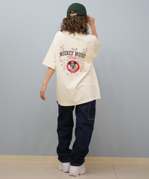 DISCUS ATHLETIC(ディスカス アスレチック)の「DISCUS ATHLETIC/ディスカスアスレチック × Disney ディズニー コラボ 半袖 Tシャツ ミッキーマウス 5287-5976(Tシャツ/カットソー・レディース・ブラック系その他/ホワイト系その他2/ブラック系その他3/ベージュ系その他3/ブラック系その他2/ホワイト系その他/ベージュ系その他/ベージュ系その他2/ホワイト系その他3・M)」の20枚目の写真